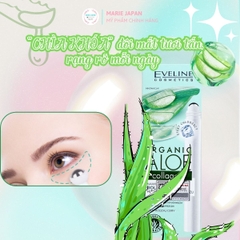 Lăn Mắt Eveline Organic Aloe + Collagen Cấp Ẩm Nâng Cơ Giảm Thâm Bọng Hiệu Quả Ba Lan 15ml