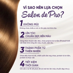 Bọt Nhuộm Tóc Salon De Pro Phủ Bạc Tự Nhiên Cao Cấp Không Mùi Tiện Lợi  Nhật Bản