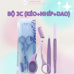Dao Cạo Lông Mày Amortals Nhỏ Gọn Tiện Lơi An Toàn Cho Da Không Gỉ