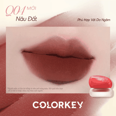 Son Bùn Dạng Hũ Colorkey Mịn Mướt Dễ Tán Bouncy Creamy Multi-Purpose Mud 4.5g