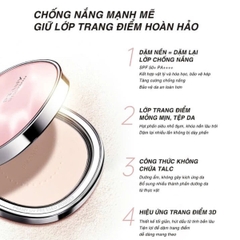 Phấn Phủ Nén Pramy Chống Nắng  Kiềm Dầu Mỏng Mịn Tự Nhiên Sheer UV Pressed Powder 7g