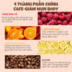 Tẩy Tế Bào Chết Compliment Body Scrub Mềm Mướt Bóng Khỏe Sáng Mịn Da 400ml