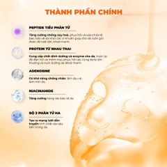 Mặt Nạ BNBG Placenta Skin Booster Mask Cấp Ẩm Dưỡng Trắng Phục Hồi Trẻ Hóa Da Hàn Quốc Hộp 10 Miếng
