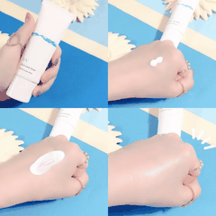 Kem Chống Nắng Meishoku Nâng Tông Sáng Mịn Cho Da Dầu Mụn Nhạy Cảm Cica Skin Care UV Repair & Balance Nhật Bản 40g
