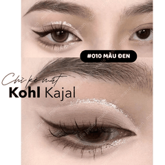 Chì Kẻ Mắt Catrice Kohl Kajal Waterproof  Đầu Kẻ Mềm Dễ Tán Tạo Đường Sắc Nét Lâu Trôi