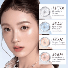 Highlight Bắt Sáng Focallure Cao Cấp Siêu Mịn Bám Màu Tốt Starry Light Highlight F71
