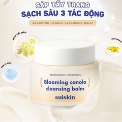 Sáp Tẩy Trang Suiskin Sạch Sâu Loại Bỏ Bã Nhờn Bụi Bẩn Hiệu Qủa Blooming Canola Cleansing Balm Hàn Quốc Hũ 90ml