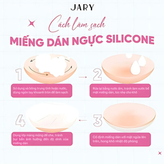 Miếng Dán Ngực Silicone Jary Nipple Covers Nâng Ngực Chống Mồ Hôi