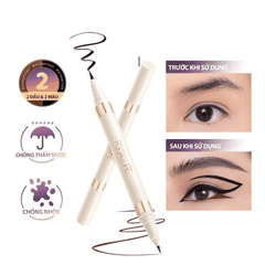 Kẻ Mắt Nước 2 Đầu Focallure Cao Cấp Siêu Mảnh, Bền Màu Ultra-Skinny Liquid FA309 LL01 1,2g