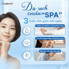 Nước Tẩy Trang Compliment Xanh Da Dầu Mụn 400ml