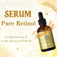 Serum Pure Retinol Dưỡng Ẩm Trẻ Hóa Cải Thiện Đều Màu Da Nhật Bản 60mL