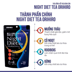 Trà Giảm Cân Orihiro Night Diet Nhật Bản