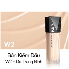 Kem Nền Colorkey Dạng Lỏng Kiềm Dầu Mỏng Nhẹ Mịn Màng Lâu Trôi Lasting Flawless Liquid Foundation 30g