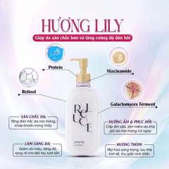 [MUA 1 TẶNG 3] Dưỡng Thể Nước Hoa Roland RELUCE Trắng Da Mềm Mịn Cao Cấp Nhật Bản 300ml TẶNG KHĂN GẤU, MÓC KHÓA, TÚI