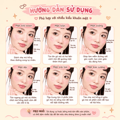 Phấn Má Hồng MENOW Mịn Lì Lâu Trôi Cloud Soft Sweetheart Monochrome Blush 4.5g