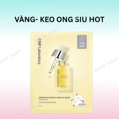 Mặt Nạ CNP Laboratory Ampule Mask Dưỡng Ẩm Phục Hồi Da Sáng Mịn Hàn Quốc Miếng Lẻ 25ml