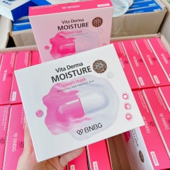 Mặt Nạ BNBG Vita Derma Moisture Cream Mask Dưỡng Da Ẩm Mịn Trắng Hồng Hàn Quốc 30ml