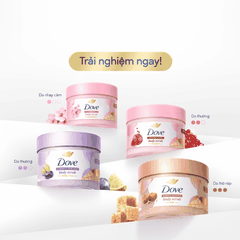 Tẩy Tế Bào Chết Body Dove Cấp Ẩm Chăm Da Trắng Sáng Mịn Màng  Exfoliating Body Polish