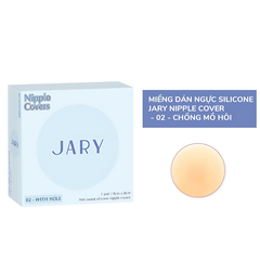Miếng Dán Ngực Silicone Jary Nipple Covers Nâng Ngực Chống Mồ Hôi