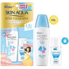 Kem Chống Nắng Skin Aqua CLEAR WHITE NẮP VÀNG - 25G ( CHAI LẺ )