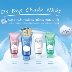 Sữa Rửa Mặt Tạo Bọt Senka Perfect Whip Sáng Da Làm Sạch Sâu 120g Chính Hãng