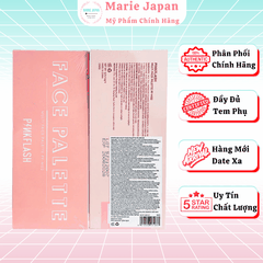 Bảng Phấn Mắt Má Đa Năng 10 Ô Pinkflash Mịn Lì Màu Siêu Đẹp, Full Face Tiện Lợi Multi Face Palette M02 120g