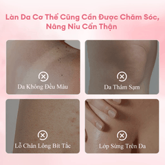 Tẩy Tế Bào Chết Body COLORKEY Dưỡng Sáng Da Mịn Màng, Rosé Crush Perfumed Brightening Body Scrub 200g