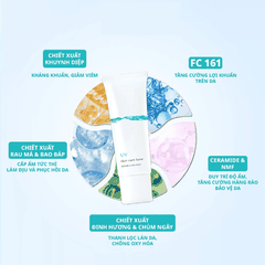 Kem Chống Nắng Meishoku Nâng Tông Sáng Mịn Cho Da Dầu Mụn Nhạy Cảm Cica Skin Care UV Repair & Balance Nhật Bản 40g
