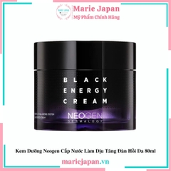 Kem Dưỡng Neogen Dermalogy Black Energy Cream Cấp Nước Làm Dịu Tăng Đàn Hồi Da Hàn Quốc 80ml
