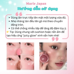Má Hồng Kem Romand Juicy Roll Cheek Dạng Lăn Màu Tự Nhiên Dễ Tán Căng Mướt Hàn Quốc