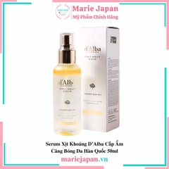 Serum Xịt Khoáng D’Alba First Spray Nấm Truffle Dưỡng Da Căng Bóng Trắng Sáng Hàn Quốc 50ml