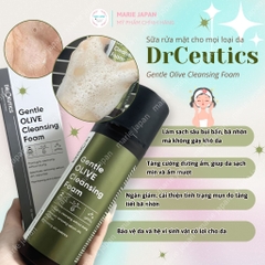 Sữa Rửa Mặt DrCeutics Gentle Olive Cleansing Foam Dịu Nhẹ Làm Sạch Sâu Thông Thoáng Lỗ Chân Lông Dành Mọi Loại Da 150ml