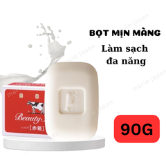 Xà Phòng Đa Năng Cow Beauty Soap Làm Sạch Dịu Dưỡng ẨmDịu Nhẹ Dùng Cho Toàn Thân Cả Mặt 90g