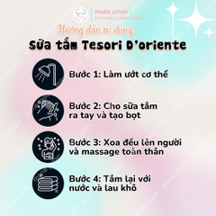 Sữa Tắm Hương Nước Hoa Tesori D'oriente Lưu Hương Quyến Rũ Sang Trọng Cao Cấp Chính Hãng Italy