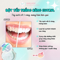 Bột Tẩy Trắng Răng Eucryl Toothpowder Powerful Stain Removal Hộp 50g