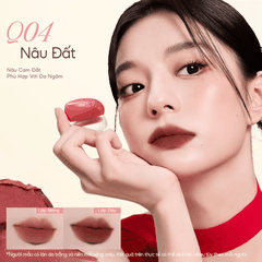 Son Bùn Dạng Hũ Colorkey Mịn Mướt Dễ Tán Bouncy Creamy Multi-Purpose Mud 4.5g