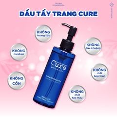 Dầu Tẩy Trang Cure Extra Oil Cleansing Nhật Bản Chai 200ml