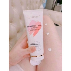 Dưỡng Thể Whisis Ban Ngày Premium Collagen Whitening UV SPF50 Tuýp 200ml