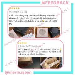 Set 6 Quần Lót Nữ Su Thạch Không Lộ Viền Cotton Tàng Hình Mềm Mịn Thoáng Khí