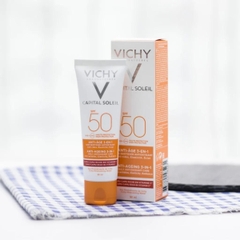 Kem Chống Nắng Vichy Capital Soleil Anti-Dark Spot 3 In 1 SPF50+ 50ml