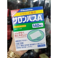 Miếng Dán Salonpas Giảm Đau Nhức Nhật Bản - 140 Miếng