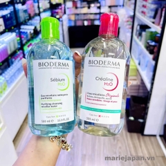 Nước Tẩy Trang Bioderma Sebium H2O - HỒNG DA NHẠY CẢM Chai 500ml