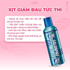 Xịt Giảm Đau Air Salonpas Jet Nhật Bản 300ml