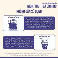 Trà Giảm Cân Orihiro Night Diet Nhật Bản