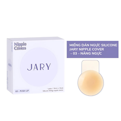 Miếng Dán Ngực Silicone Jary Nipple Covers Nâng Ngực Chống Mồ Hôi