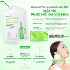 [Hộp 10 Miếng] Mặt Nạ Derladie Laboratorie Vital Dưỡng Ẩm Phục Hồi Sáng Da Hàn Quốc