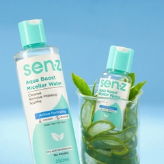 Nước Tẩy Trang SENZ Cấp Ẩm Sạch Sâu Aqua Boost Micellar Water 250ml