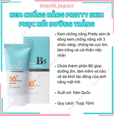 Kem Chống Nắng Pretty Skin Hydra B5 Sun Cream SPF 50+/PA+++