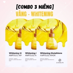 [COMBO 3 MIẾNG] Mặt Nạ Gookin Ampoule Mask Cấp Ẩm Dưỡng Sáng Phục Hồi Căng Bóng Da Hàn Quốc