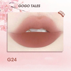 Son Kem Bùn Gogo Tales After Glow Mềm Mịn Lâu Trôi Không Dính Cốc Thin Mud Gauze Lip Glaze GT476